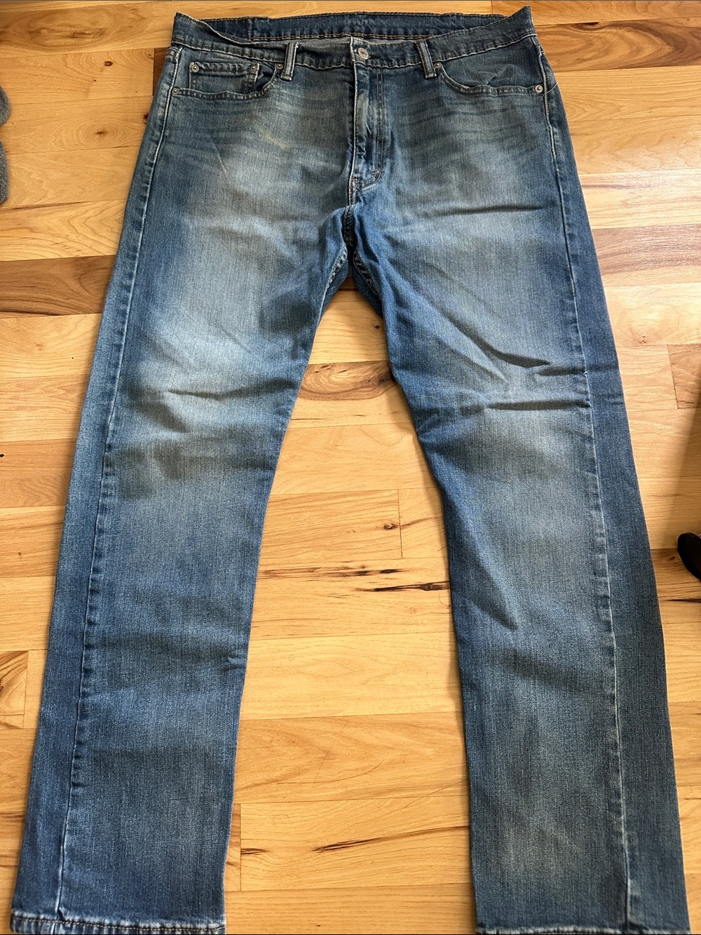 Levi's Light Blue Straight Leg Jeans 38/32